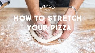 How to Stretch Pizza Dough [upl. by Lirva]