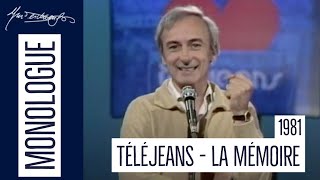 Yvon Deschamps l Téléjeans monologue de la mémoire l 1981 [upl. by Grim]