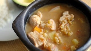 LENTEJAS COLOMBIANAS  Cómo Hacer Sopa de Lentejas  SyS [upl. by Eelyak]