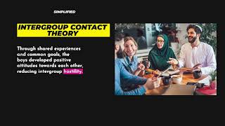 Intergroup Contact Theory simplified psychology sociology [upl. by Inneg638]