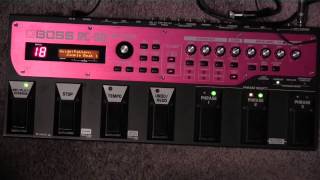 Boss RC 50 Looper Demo [upl. by Evita]