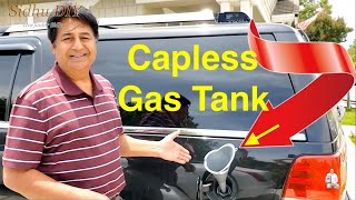 Tips and Tricks How To Open Easy Fuel Capless Fuel Filler  How To use Capless Gas Tank on a Car [upl. by Einnalem844]