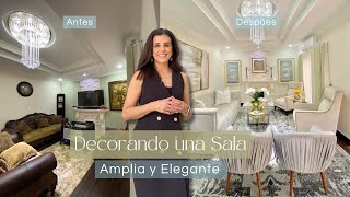 Ideas Para Decorar tu Sala con Chimenea Amplia y Sofisticada  Makeover [upl. by Amberly]