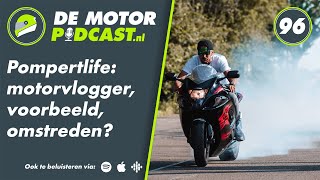 096 Pompertlife vlogger vol motorpassie voorbeeld omstreden  MKC Moto Masterclass Airbags [upl. by Maples]