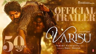 Varisu  Official Trailer  Thalapathy Vijay  Rashmika  Vamshi Paidipally  Dil Raju  SThaman [upl. by Asim720]