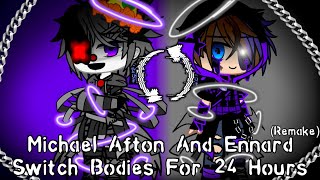 Michael Afton And Ennard Switch Bodies For 24 Hours  Remake  FNAF [upl. by Nylra]