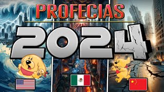 ¡IMPACTANTES PROFECÍAS para el AÑO 2024  ¿Se cumplirán 🌊🌋💥 [upl. by Nydia]