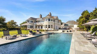 Newly Designed Hamptons Designer Bayfront Residence [upl. by Valley616]