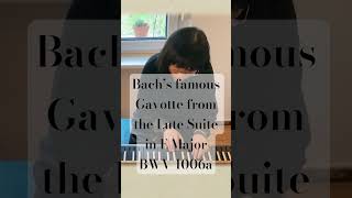 Bach’s famous gavotte dance beautifully played on the clavichord bach classicalmusic clavichord [upl. by Eikceb]