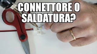 STRISCE LED connettore o saldatura [upl. by Centonze]