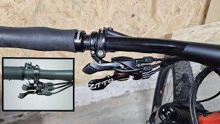 Upgrading Scott Twinlock cocpit with custom dropper post remote lever [upl. by Anrat]