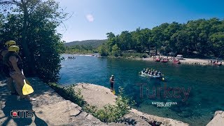 BEST RAFTING Poseidon on TURKEY  ANTALYA  24 SEPTEMBER 2017 FIRST RAFTING  GoPro 5 [upl. by Kenweigh384]