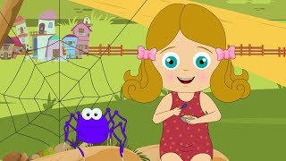 Nursery Rhyme Street  Little Miss Muffet  Popular Nursery Rhymes and Kids Songs  Ep 12 [upl. by Ydisac]