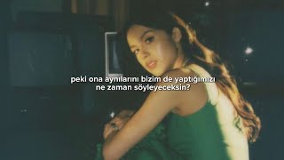 Olivia Rodrigo  deja vu türkçe çeviri [upl. by Ernst43]