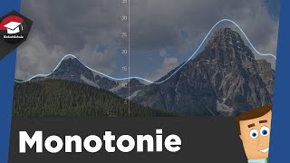 Monotonie einfach erklärt  Monotonie berechnen  Monotonie und Krümmung erklärt [upl. by Perzan]