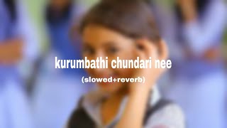 kurumbathi chundari neeslowedreverbAnmariya kalippilanu [upl. by Nahum]