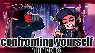 Confronting Yourself Final Zone but Cassette Goon and Cassette Girl Sings it【Cover】【FNF】 [upl. by Enelime676]