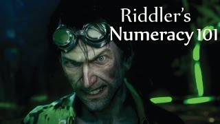 Batman Arkham Knight  Numeracy 101 [upl. by Dnomayd803]