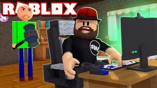 BALDIS THE BASICS in ROBLOX FLEE THE FACILITY [upl. by Yerhcaz968]