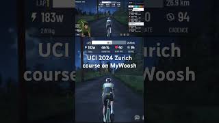 Watch me on my reckie of the UCI world championship race route in Zurich on mywhoosh [upl. by Aleen]