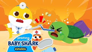 ¡Ayuda Animales del Océano  Tiburón Bebé Juego de Hospital  Baby Shark en español [upl. by Othilia]