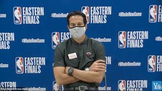 Eric Spoelstra  Postgame Interview  Game 3  Celtics vs Heat  Sep 19 2020  NBA Playoffs [upl. by Ayihsa]