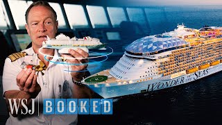 Captain Explains How He Docks the World’s Biggest Cruise Ship  WSJ Booked [upl. by Stanwinn138]