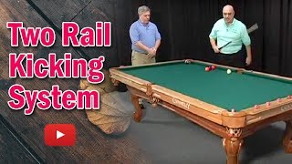 Play Better Pool  Two Rail Kicking System [upl. by Alecia822]