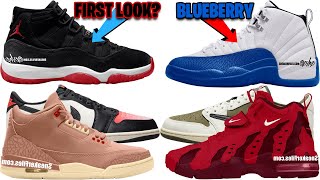 AIR JORDAN 11 BRED VELVET JORDAN 3 DUSTED CLAY 2025 JORDAN 12 BLUEBERRY NEW DT MAX 96 2025  MORE [upl. by Berry]