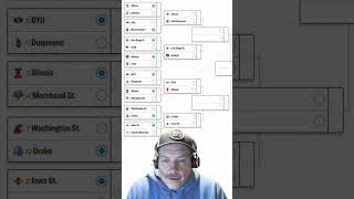 2024 March Madness Bracket Predictions from East Region Round 1 [upl. by Itsirhc534]