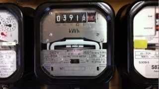 Sangamo Weston S20031 Kilo watt hour meter [upl. by Nosrak]