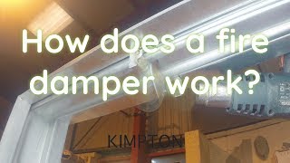 How does a Fire Damper Work [upl. by Eiser987]