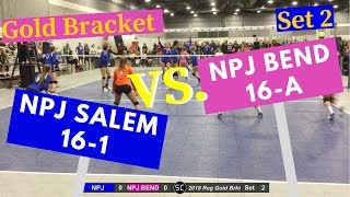 NPJ Salem 161 responds in Set 2 after dropping openning frame to NPJ Bend 16A [upl. by Nwahsem402]