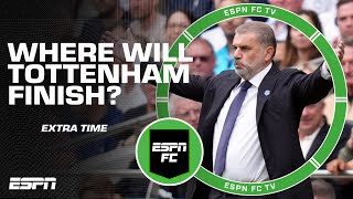 Where will Tottenham finish playing this system under Postecoglou  ESPN FC Extra Time [upl. by Aidualk878]