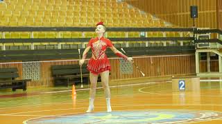 Mażoretki Viva  Strzelce Wielkie   2baton solo  Majorettes  Tarnobrzeg [upl. by Man227]