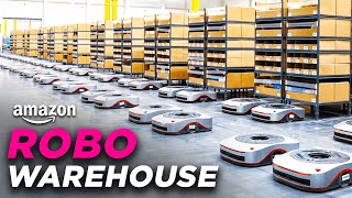 Inside Amazon’s BIGGEST Warehouse Full Of ROBOTS [upl. by Lapo]