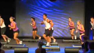 Les Mills BODYSTEP® 84 footage from Ultimate Super Workshop Sydney 2011 [upl. by Laehctim30]