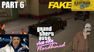 GTA Vice City Hardlined Part 6  Print Works And Kaufman Cabs Missions [upl. by Aksehcnarf]