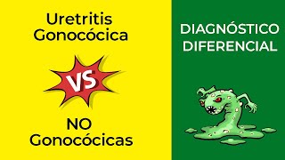 Diagnóstico diferencial Uretritis Gonocócica vs NO Gonocócicas [upl. by Ahsie]