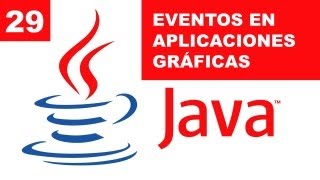 29 Tutorial Java Eventos en aplicaciones gráficas [upl. by Levine]