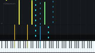 odd look by KAVINSKY Piano Tutorial  Sheet music [upl. by Zara738]