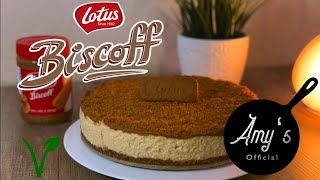 Lotus Cheesecake  schnell amp einfach ohne Backen  Käsekuchen  ohne Gelatine  Amy‘s [upl. by Herrle]