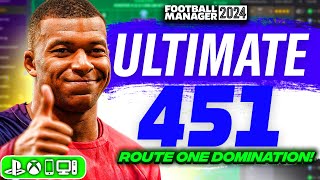 DOMINATE With My ULTIMATE 451 FM24 Tactic  Best FM24 Tactics [upl. by Maisel]