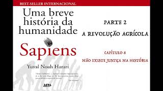 SAPIENS  UMA BREVE HISTÓRIA DA HUMANIDADE  CAP8 SNÃO EXISTE JUSTIÇA NA HISTÓRIA AUDIOBOOK [upl. by Torbart874]