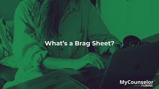 Workshop Whats a Brag Sheet [upl. by Namyaw]