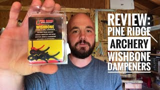 Pine Ridge Archery Wishbone String Silencers  Review [upl. by Morice]