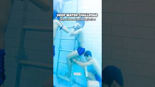 Kids Doing Deep Water Challenge 🔥 swimmingkaisesikhe deepwater challenge swimming [upl. by Atekihs525]