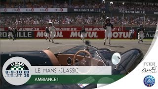 Le Mans Classic 2016  Ambiance paddock village pitlane départ [upl. by Waal]