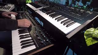 Novation Summit  Awesome organic patch for 2 minutes [upl. by Nodarb39]