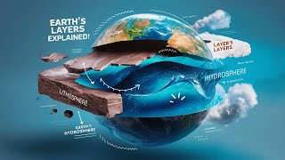 GEO  15 How Earths Layers Formed Lithosphere Hydrosphere and Atmosphere Explained [upl. by Ardnayek768]